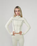 Stitch Contour Jacket | Custard