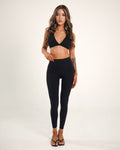 Sculpt Invisible Scrunch Leggings | Black