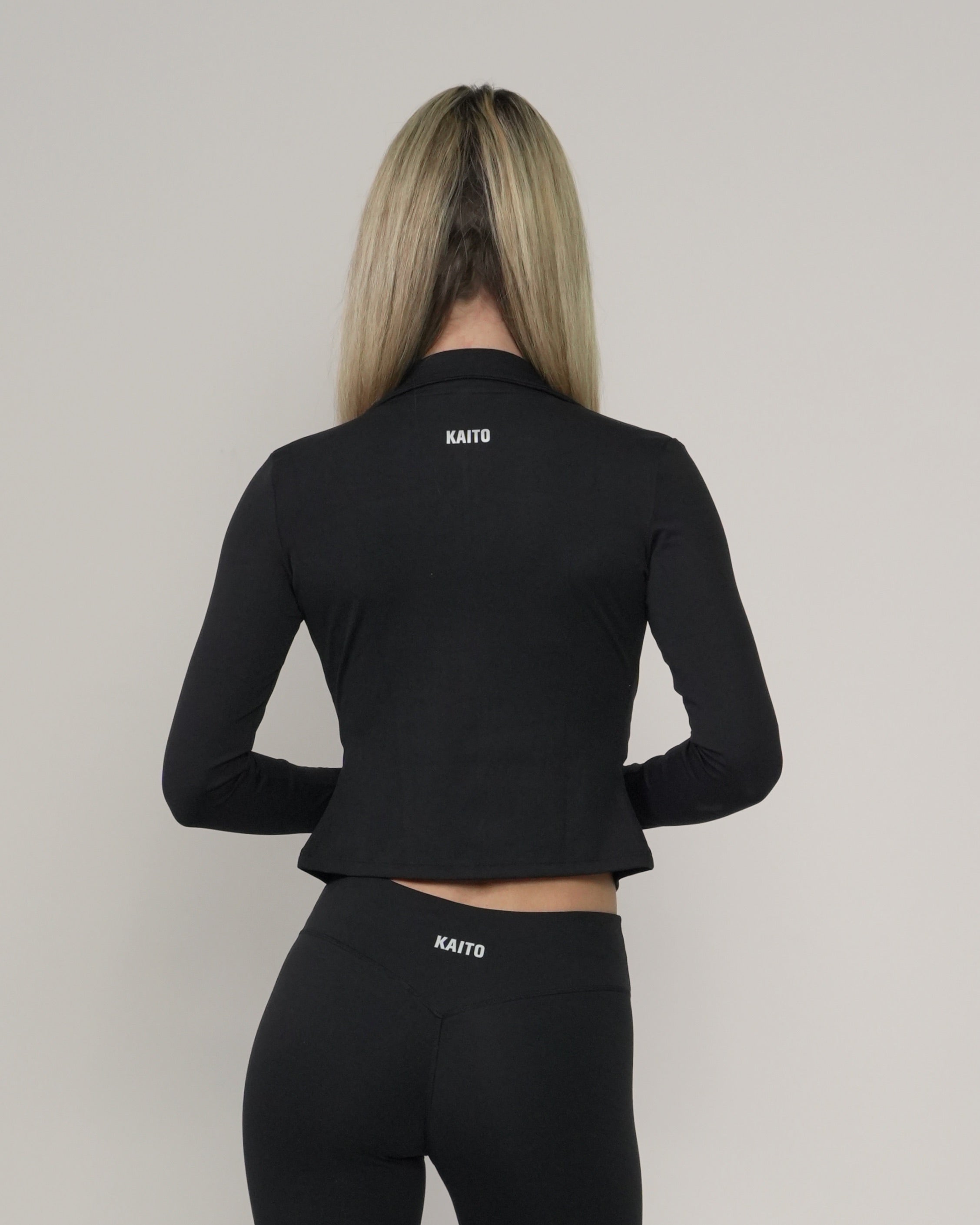Sculpt Zip Jacket | Black