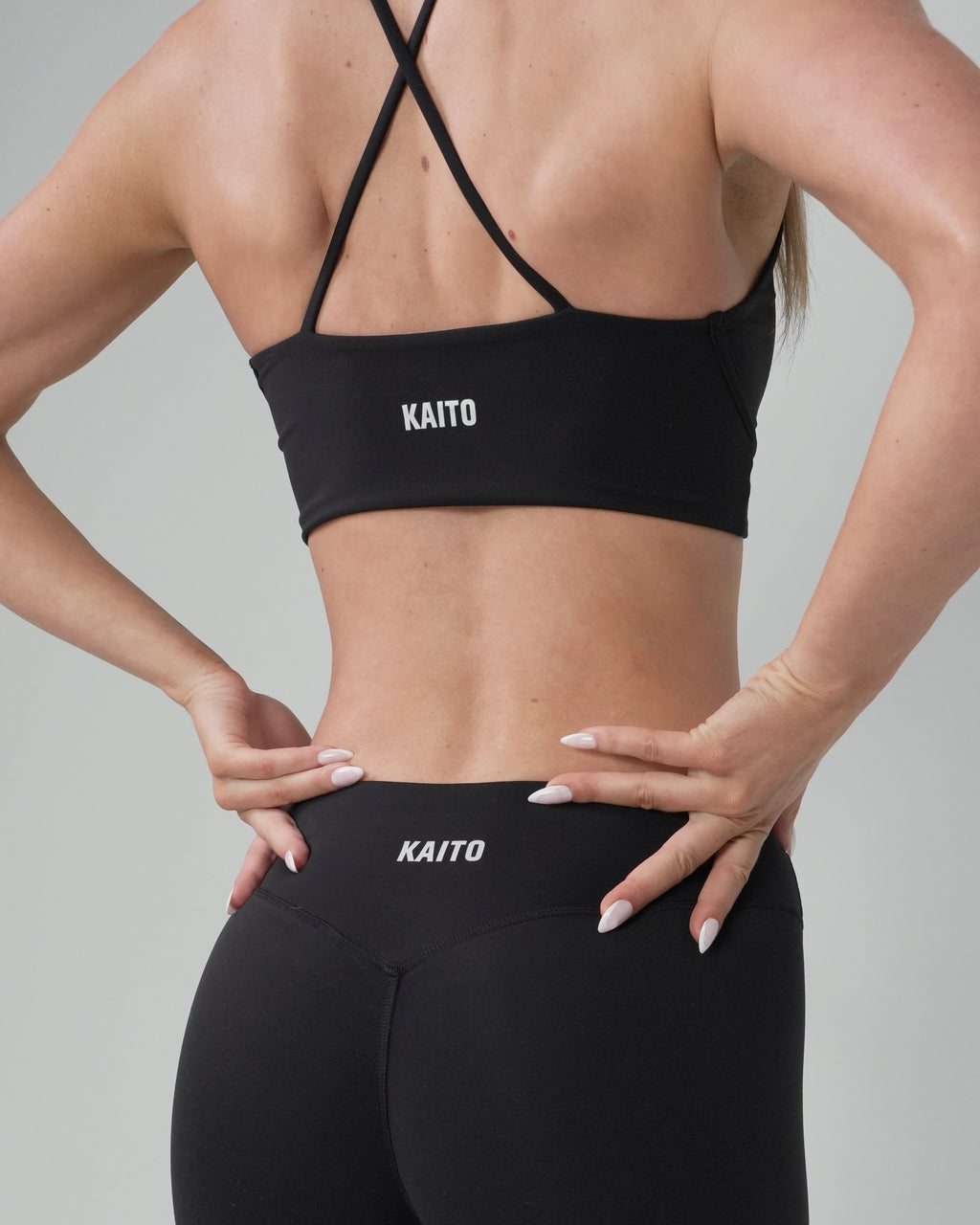 Crossback Crop | Black